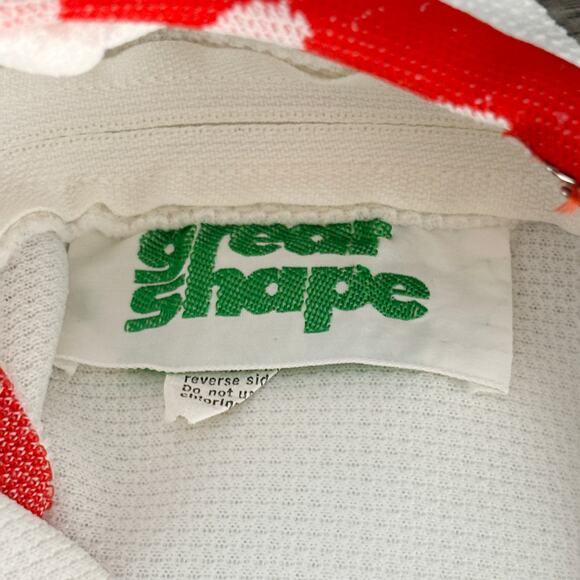 VTG 70s Polka Dot Textured Maxi Dress S/M Mod Retro Girly Union Made Great Shape - Picture 6 of 8